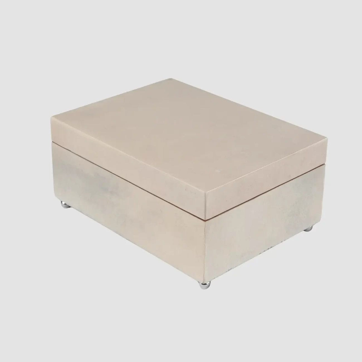 Vellum And Nickel Box.