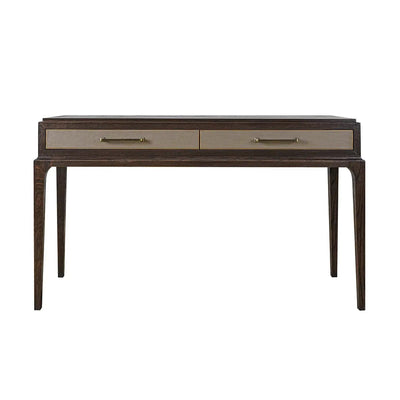 Eccotrading Design London Living Astor Desk Brushed Brown House of Isabella UK