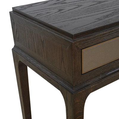 Eccotrading Design London Living Astor Desk Brushed Brown House of Isabella UK