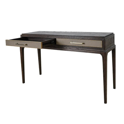 Eccotrading Design London Living Astor Desk Brushed Brown House of Isabella UK