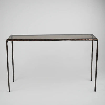 Eccotrading Design London Living Forged Console Bronze Dorato House of Isabella UK