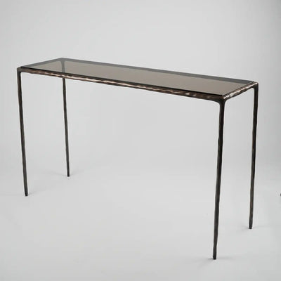 Eccotrading Design London Living Forged Console Bronze Dorato House of Isabella UK