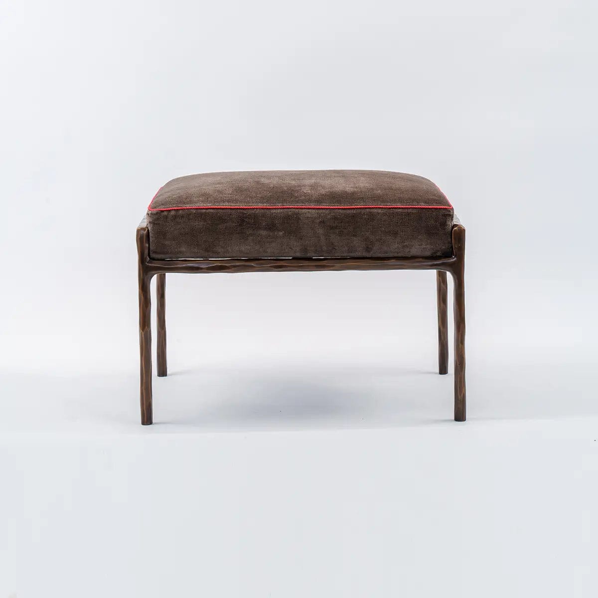 Eccotrading Design London Living Forged Stool Bronze Dorato House of Isabella UK