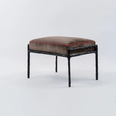 Eccotrading Design London Living Forged Stool Bronze Nera House of Isabella UK