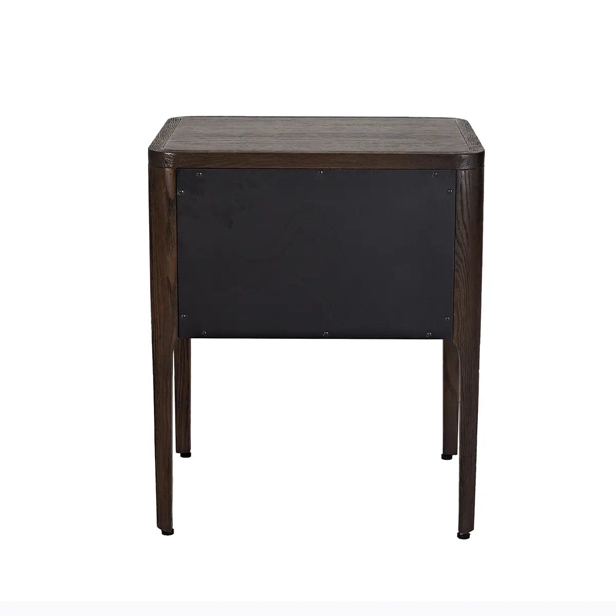 Eccotrading Design London Sleeping Hudson Tall Nightstand Brushed Brown Oak House of Isabella UK