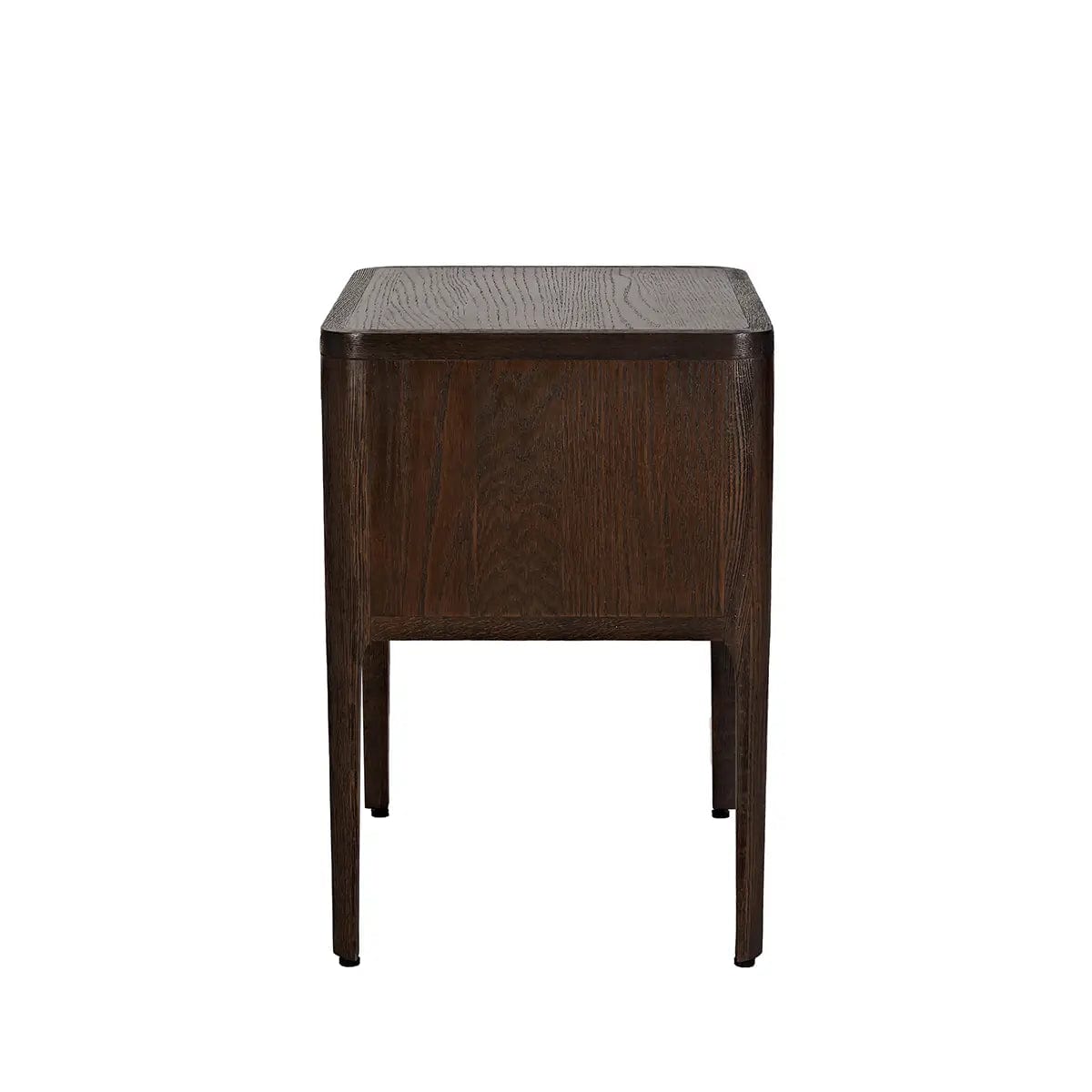 Eccotrading Design London Sleeping Hudson Tall Nightstand Brushed Brown Oak House of Isabella UK