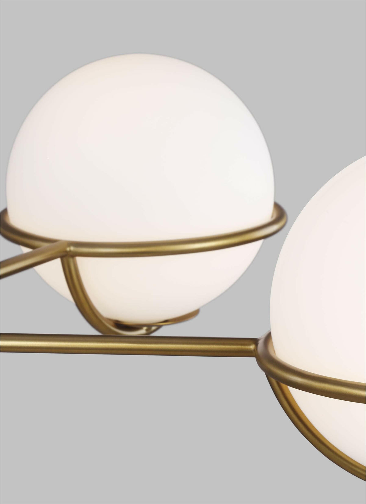 Apollo 5 Light Chandelier - Burnished Brass.