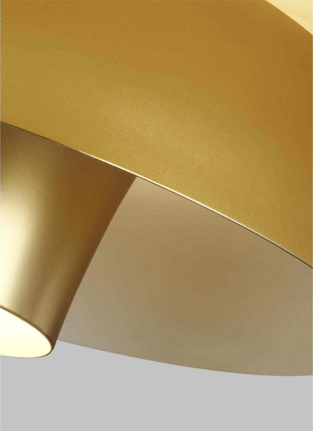Brisbin 1 Light Pendant - Burnished Brass.