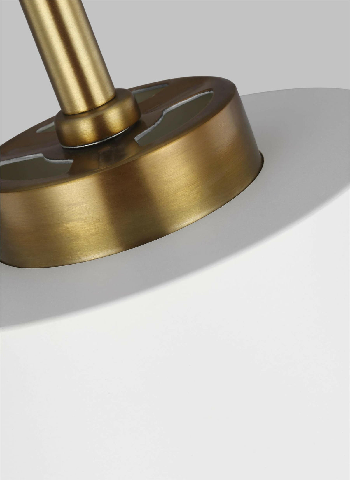 Carter 1 Light Pendant - Style A - Matte White.