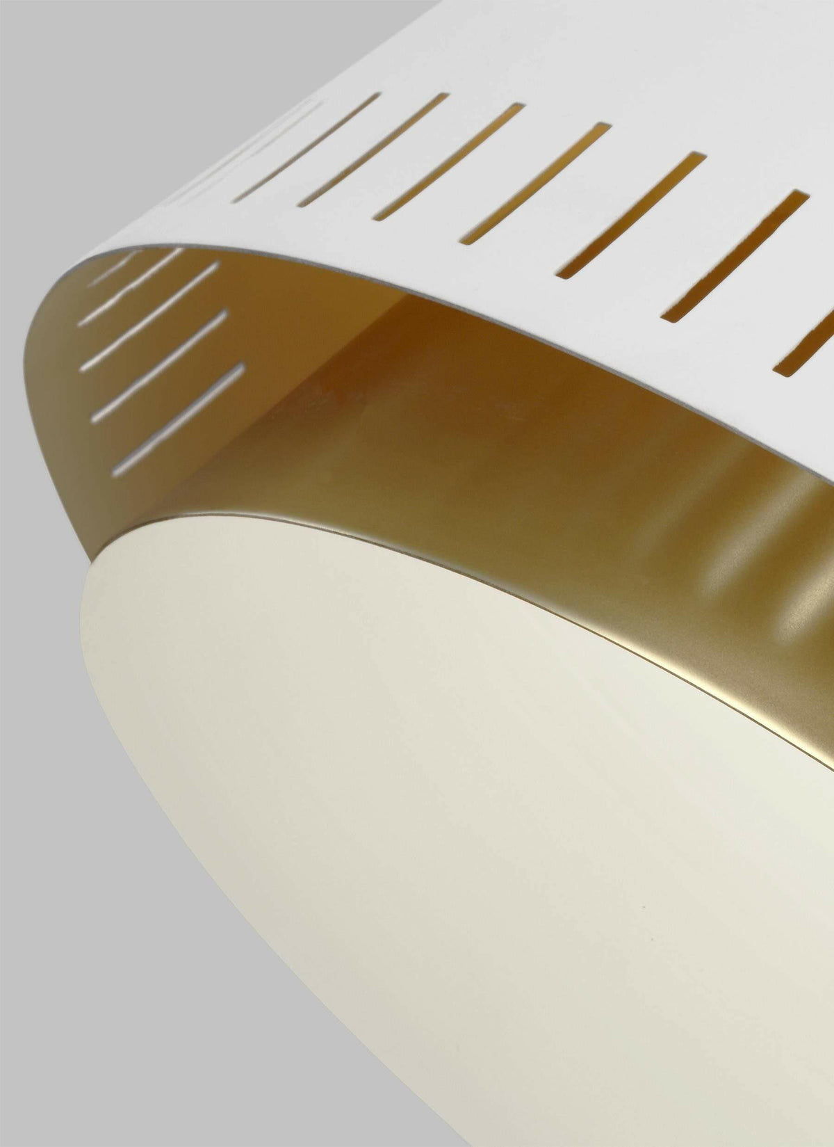 Carter 1 Light Pendant - Style B - Matte White.