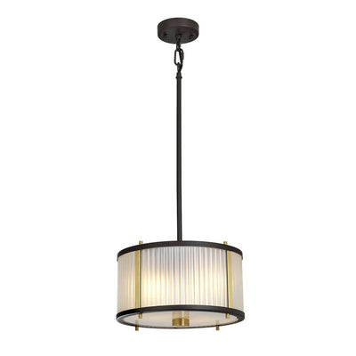 Elstead Lighting Lighting Corona 2 Light Pendant - Museum Bronze House of Isabella UK