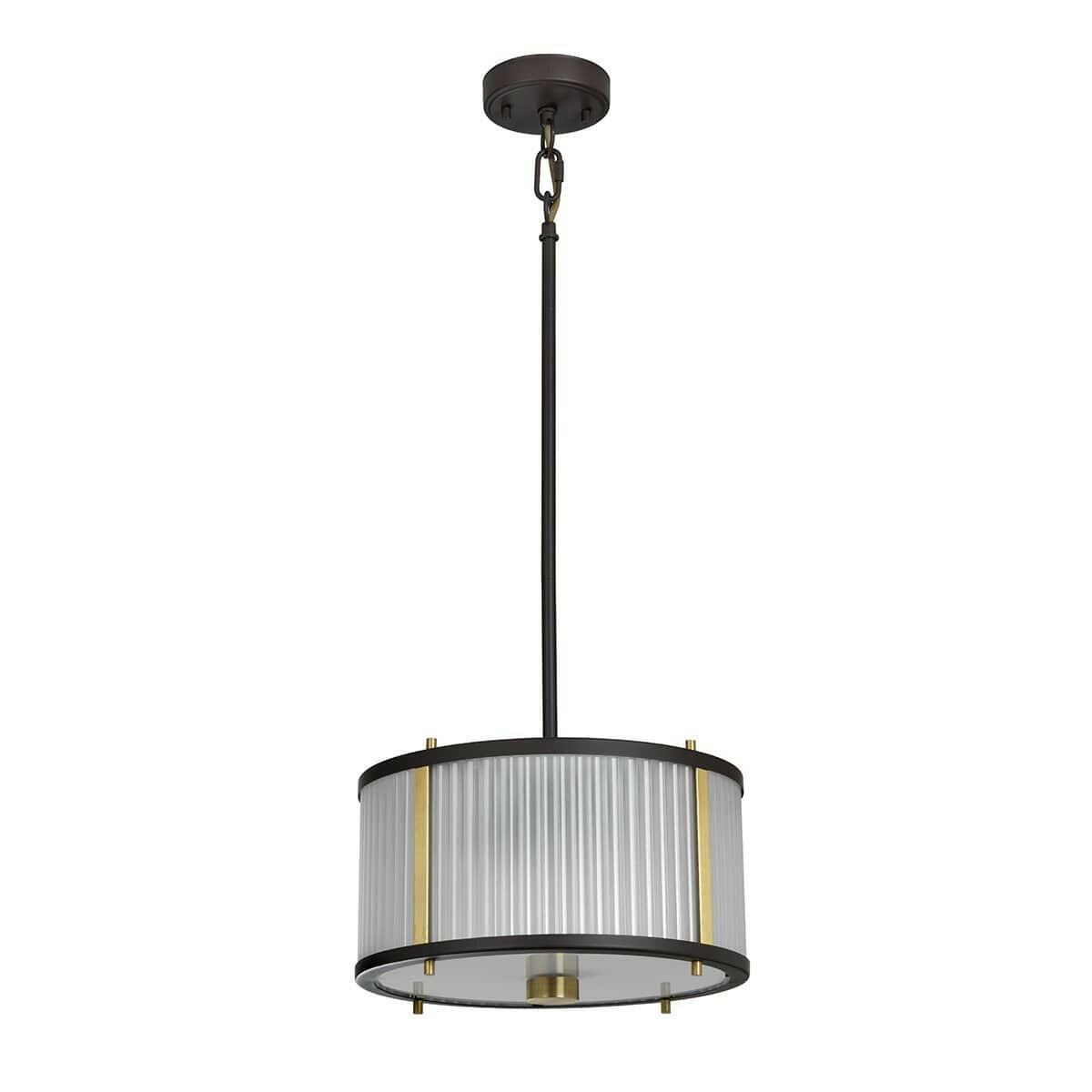 Elstead Lighting Lighting Corona 2 Light Pendant - Museum Bronze House of Isabella UK