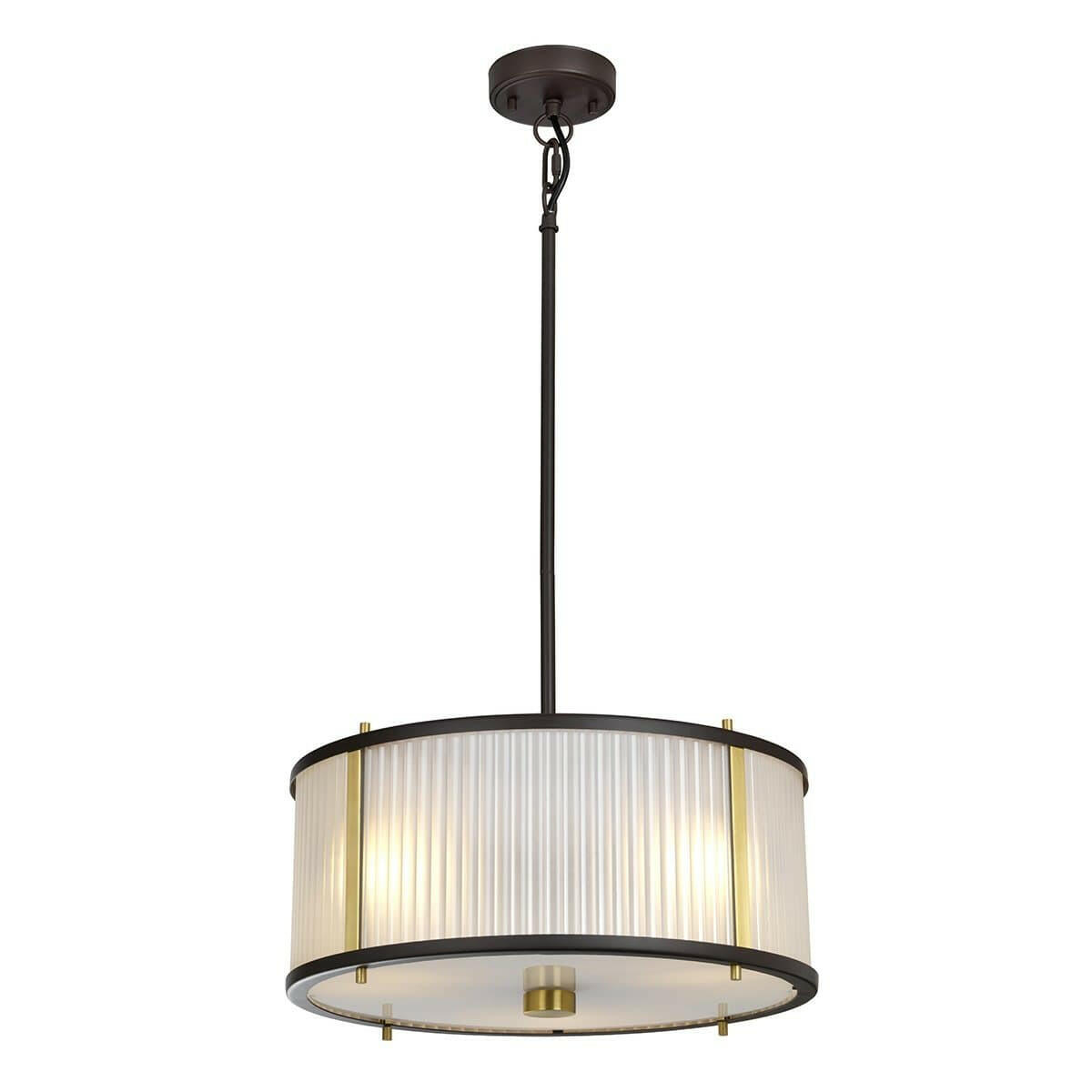 Elstead Lighting Lighting Corona 3 Light Pendant - Museum Bronze House of Isabella UK