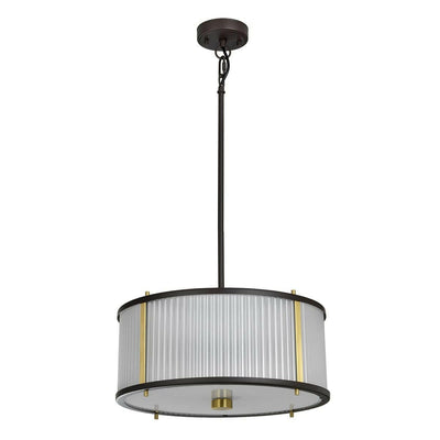 Elstead Lighting Lighting Corona 3 Light Pendant - Museum Bronze House of Isabella UK