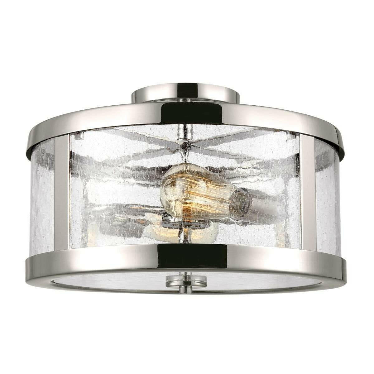 Elstead Lighting Lighting Harrow 2 Light Semi Flush House of Isabella UK