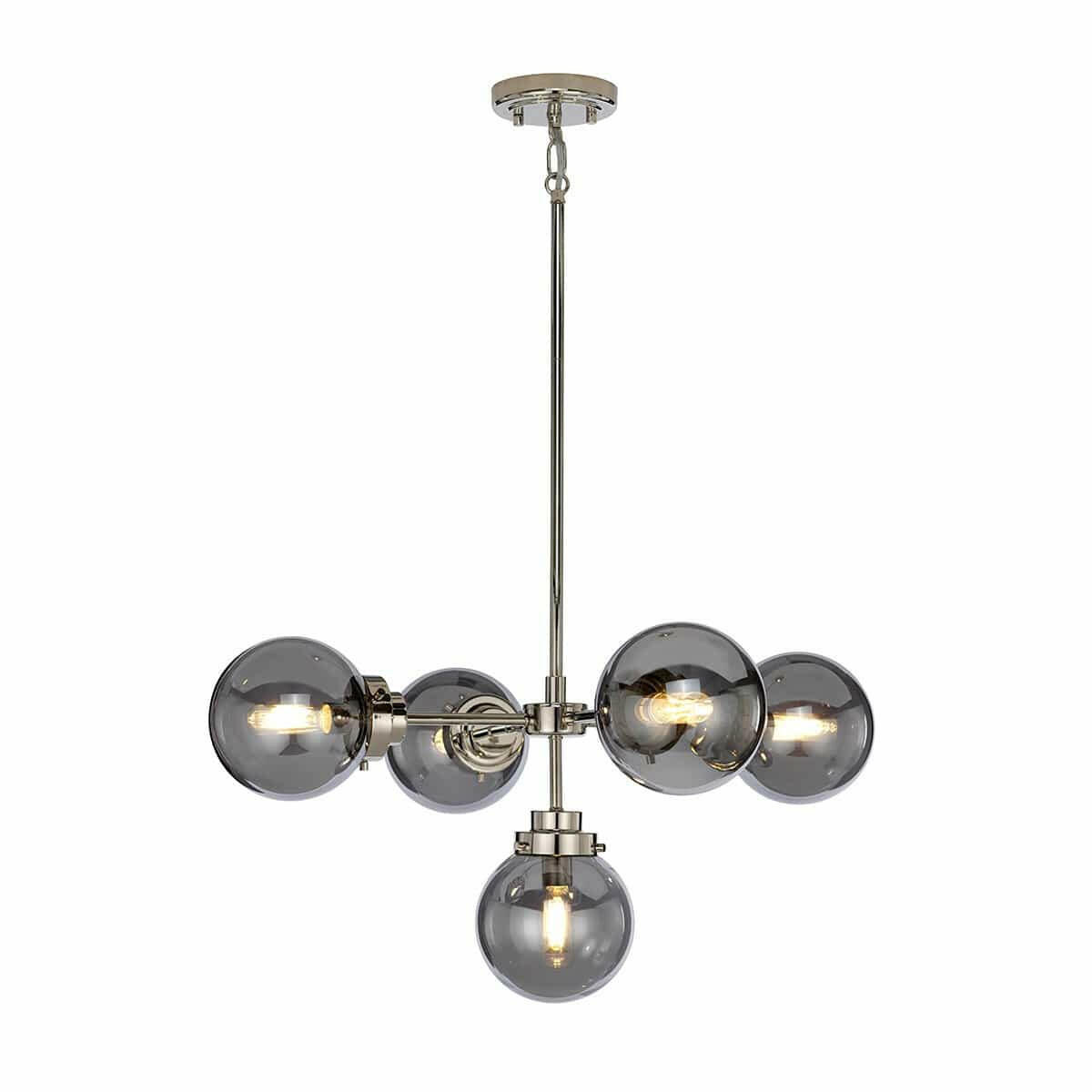 Elstead Lighting Lighting Kula 5 Light Chandelier House of Isabella UK