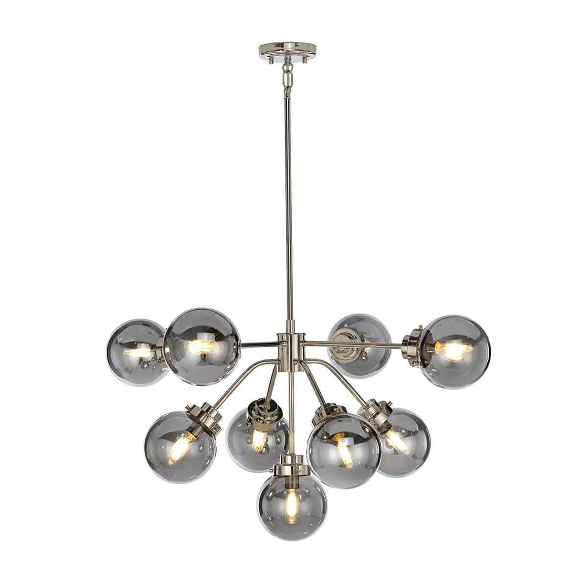 Elstead Lighting Lighting Kula 9 Light Chandelier House of Isabella UK