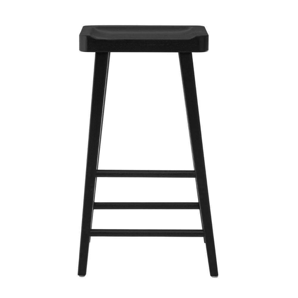 Cahil Black & Oak Bar Stool.