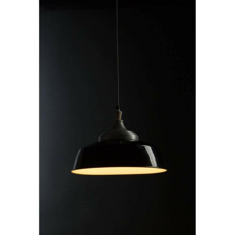 Laah Black Large Pendant Light.