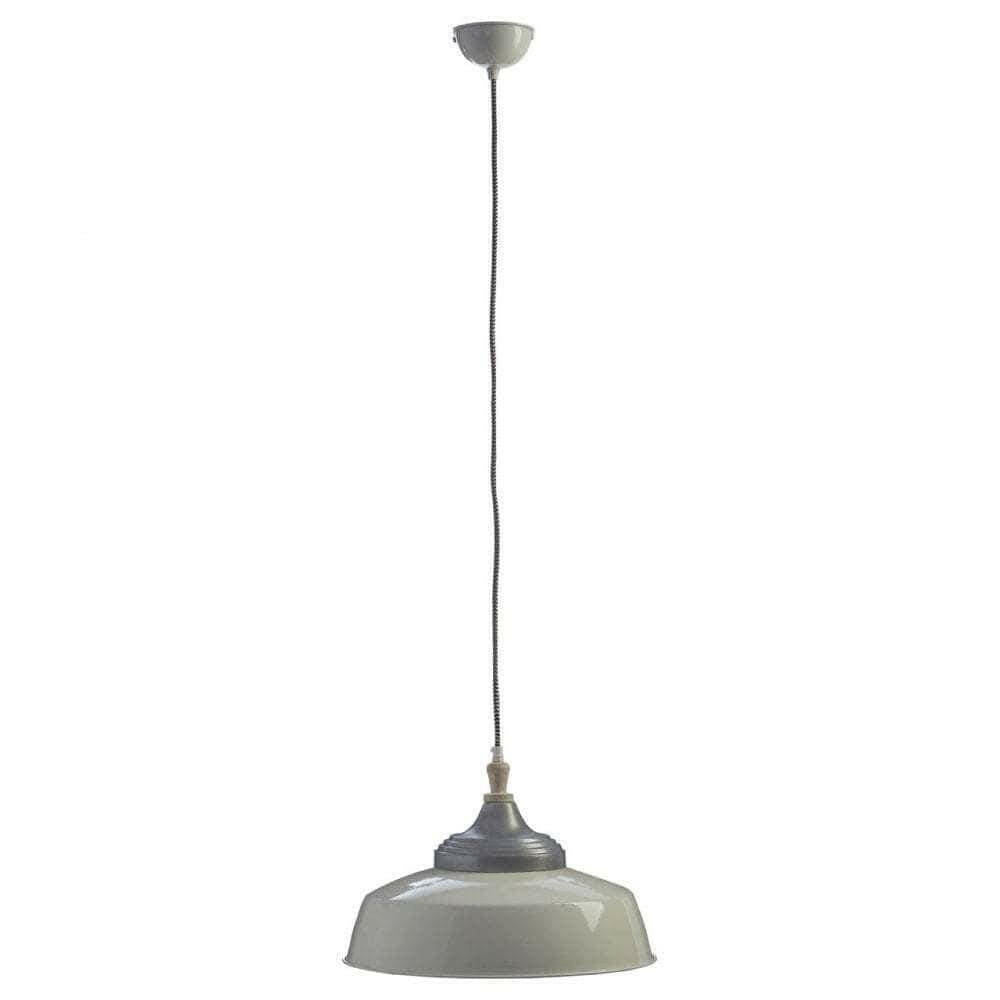 Laah Large White Pendant Light.