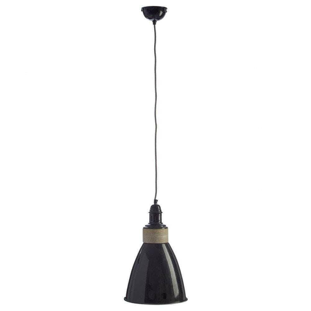 Quiggy Black Pendant Light.