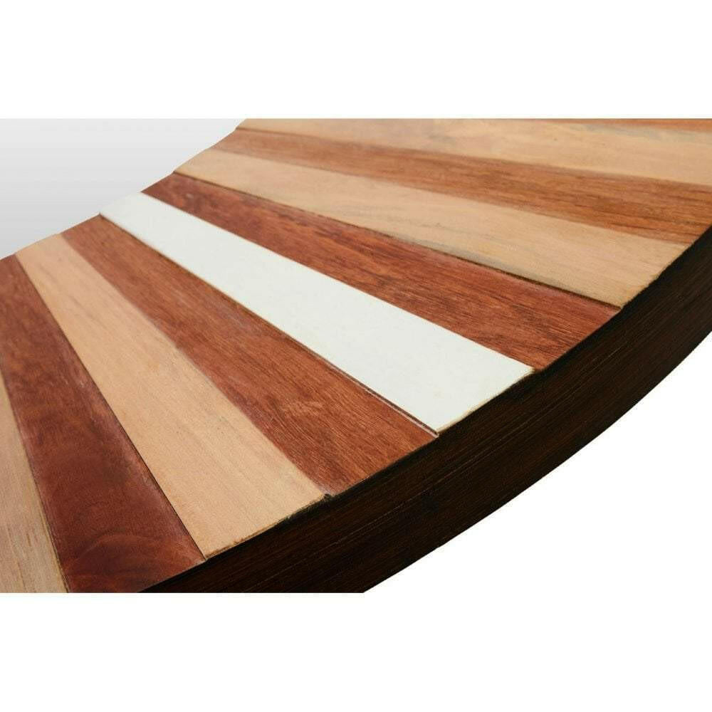 Galia Natural Wood Wall Mirror.