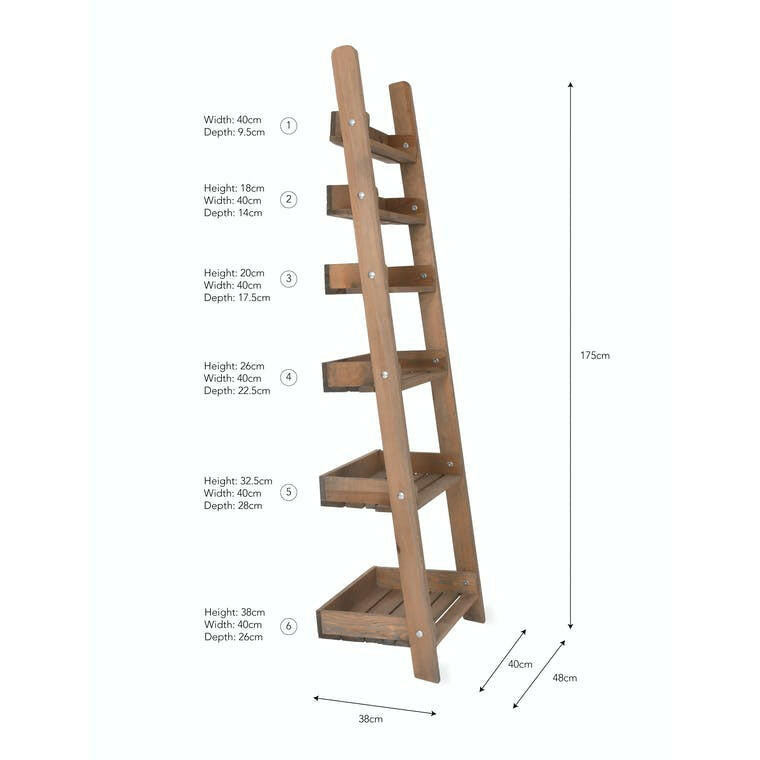 Aldsworth Shelf Ladder.