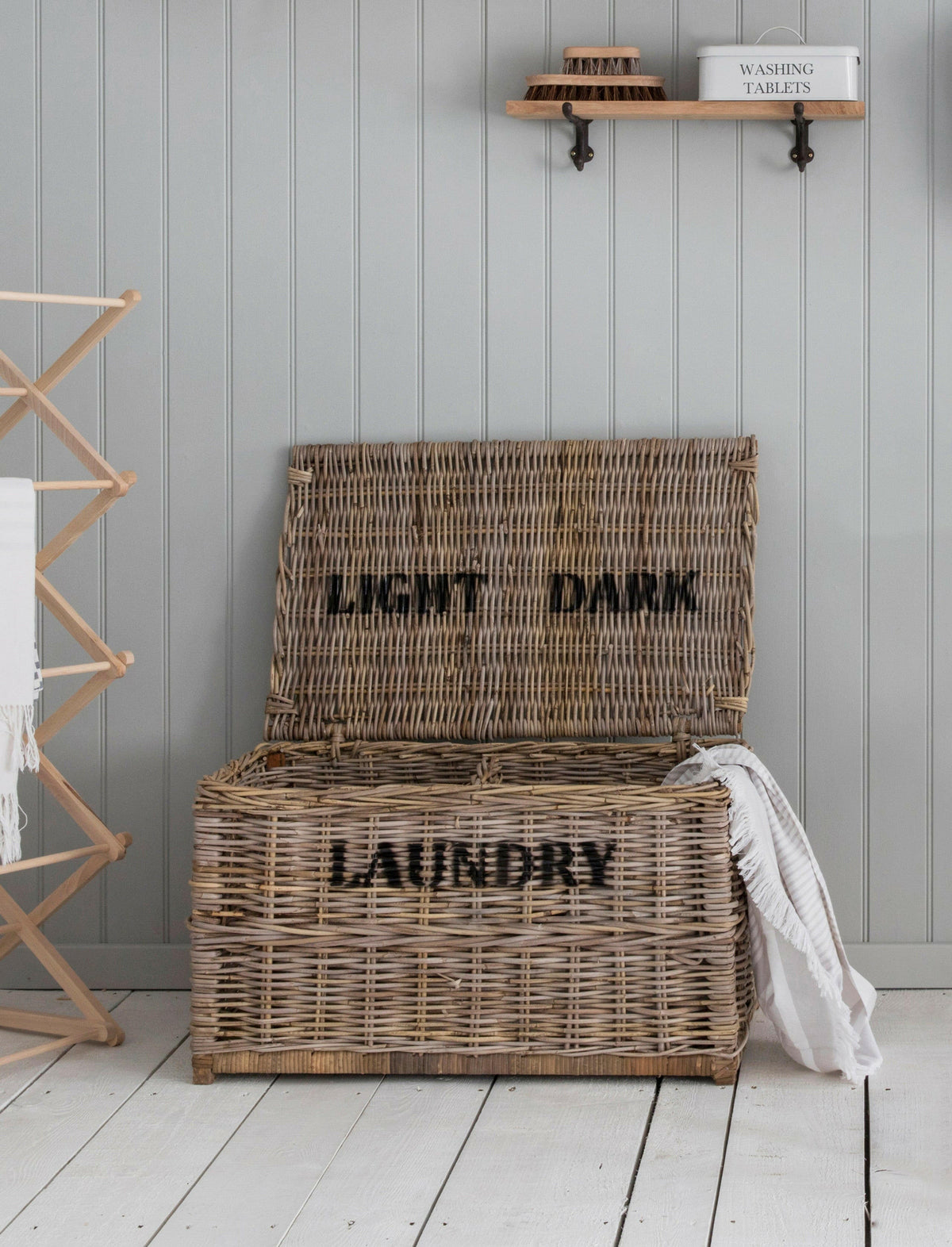 Dark & Lights Laundry Chest.