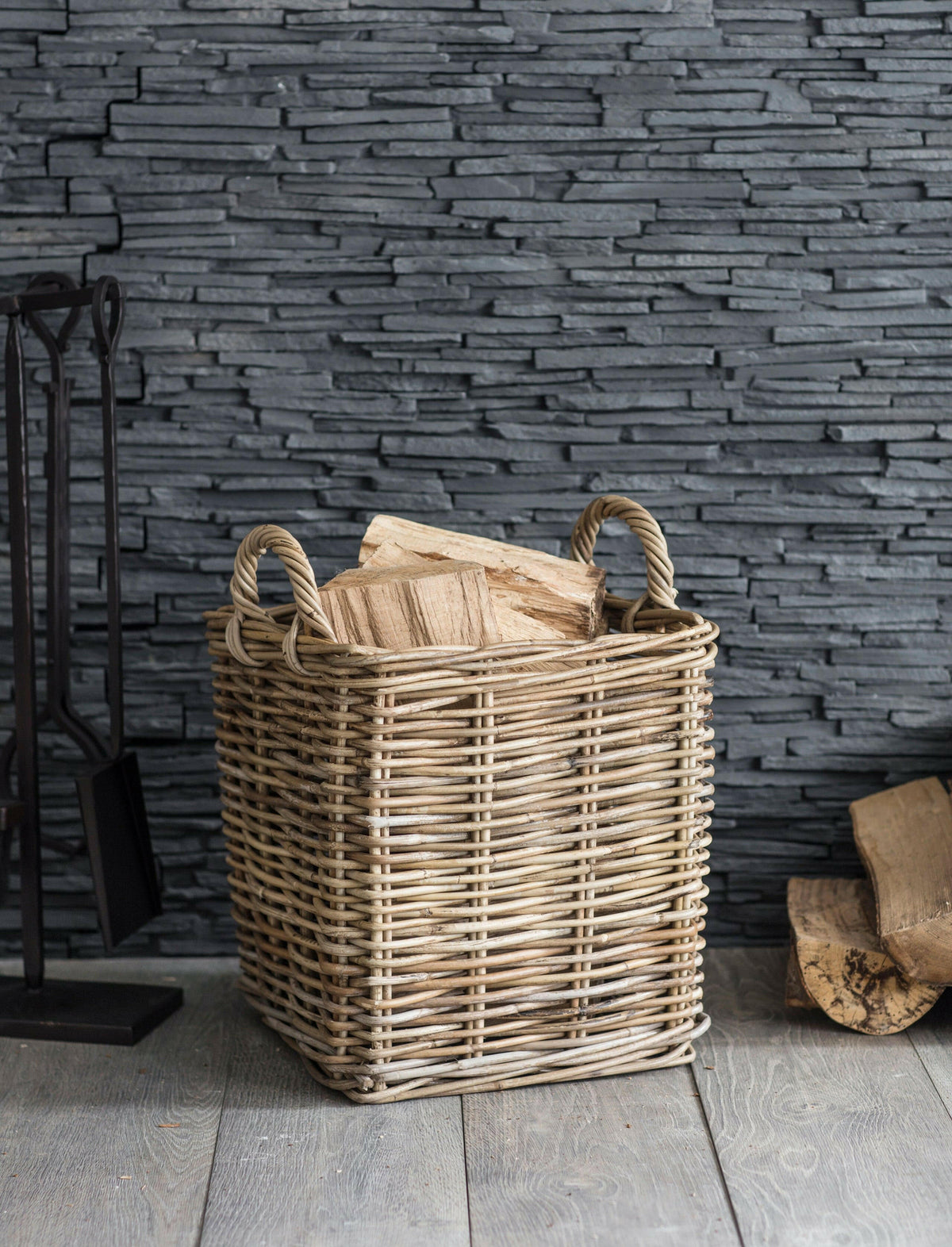 Set of 2 Square Baskets.