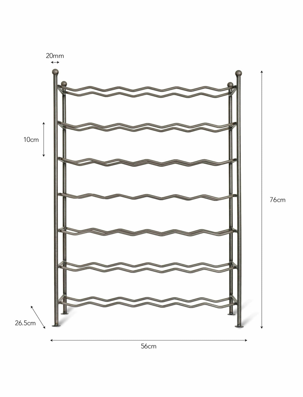 Farringdon Wine Rack, Large.