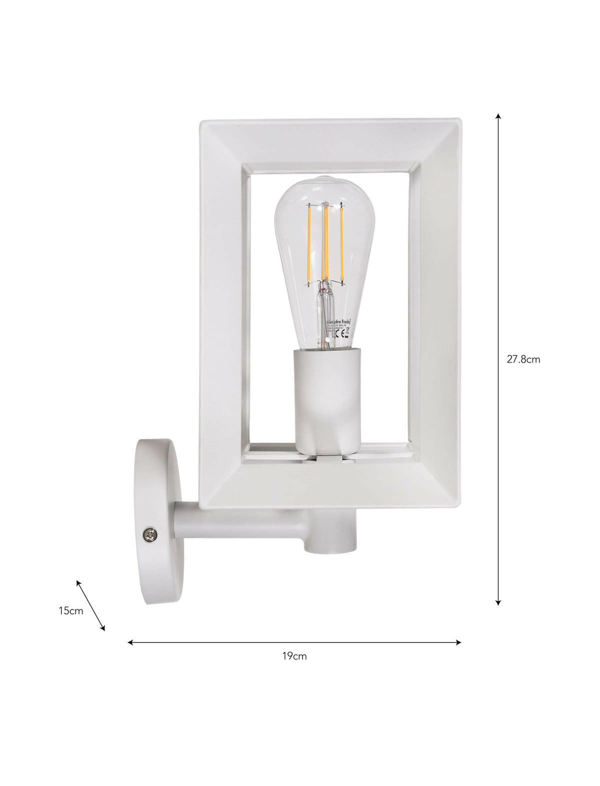 Brunswick Wall Light - Chalk.