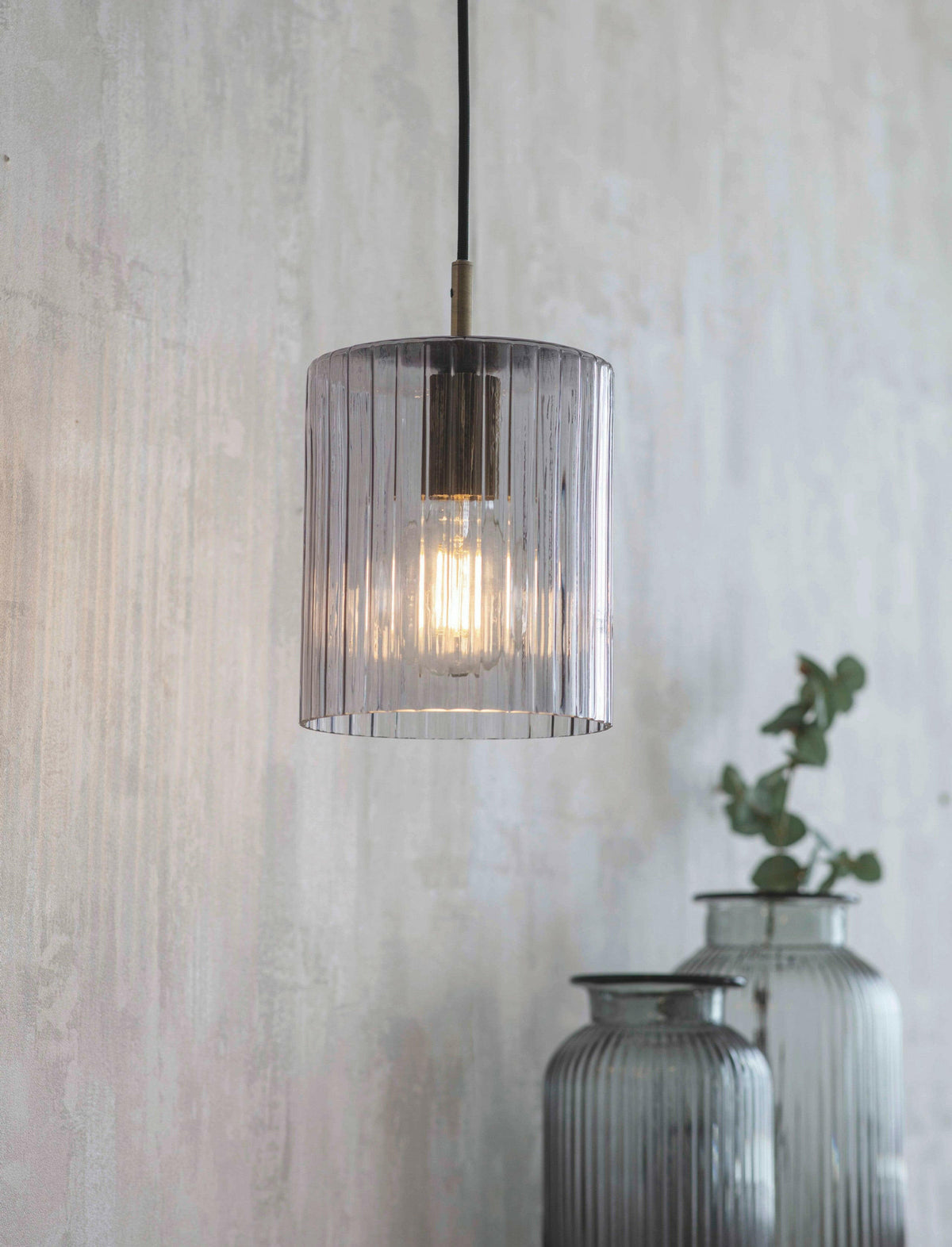 Clarendon Pendant Light - Grey.