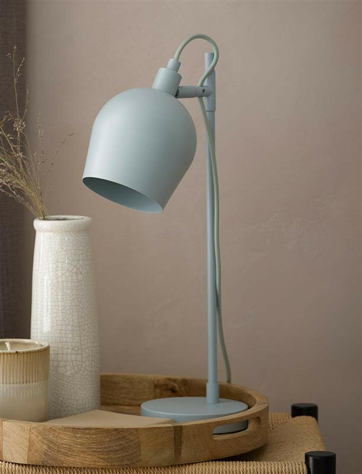 Grafton Desk Lamp - Tarn Blue.