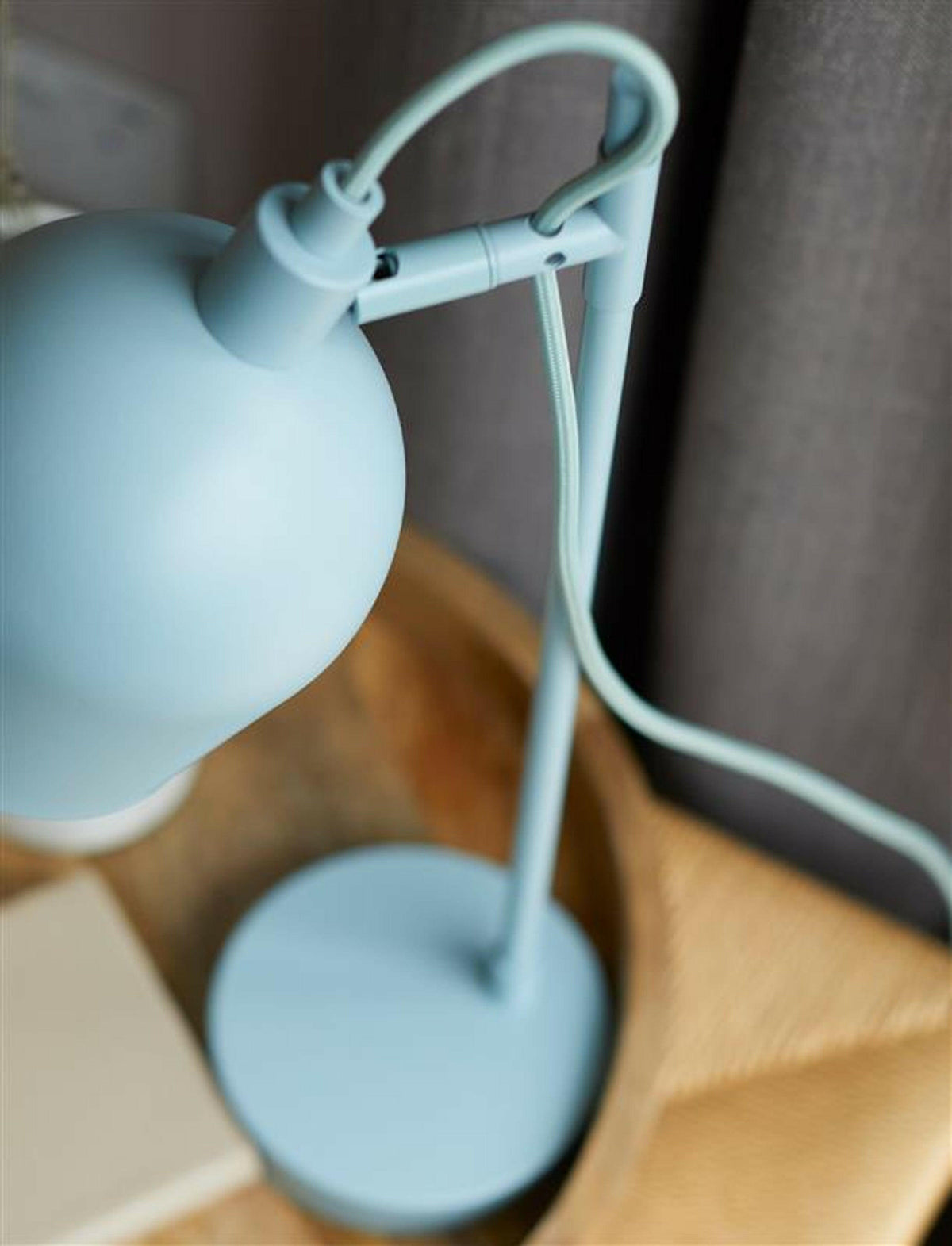 Grafton Desk Lamp - Tarn Blue.