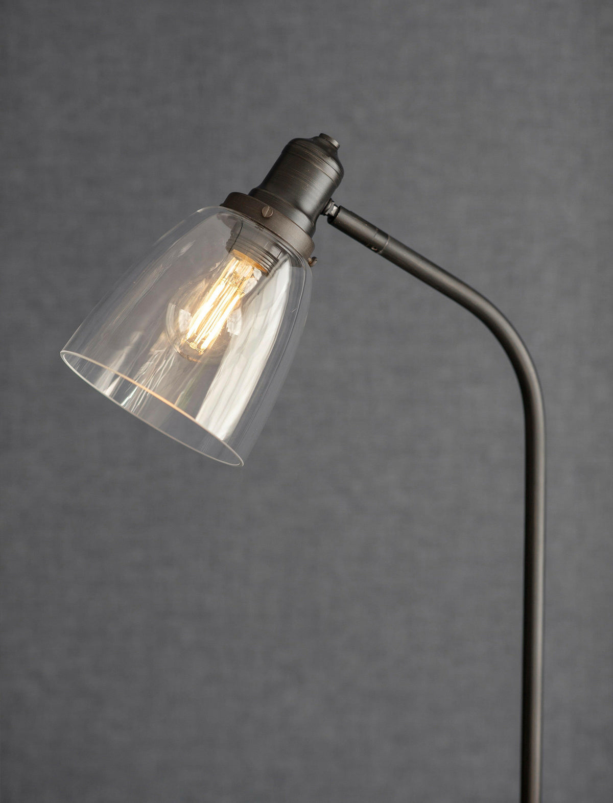 Hoxton Dome Floor Lamp - Antique Bronze.