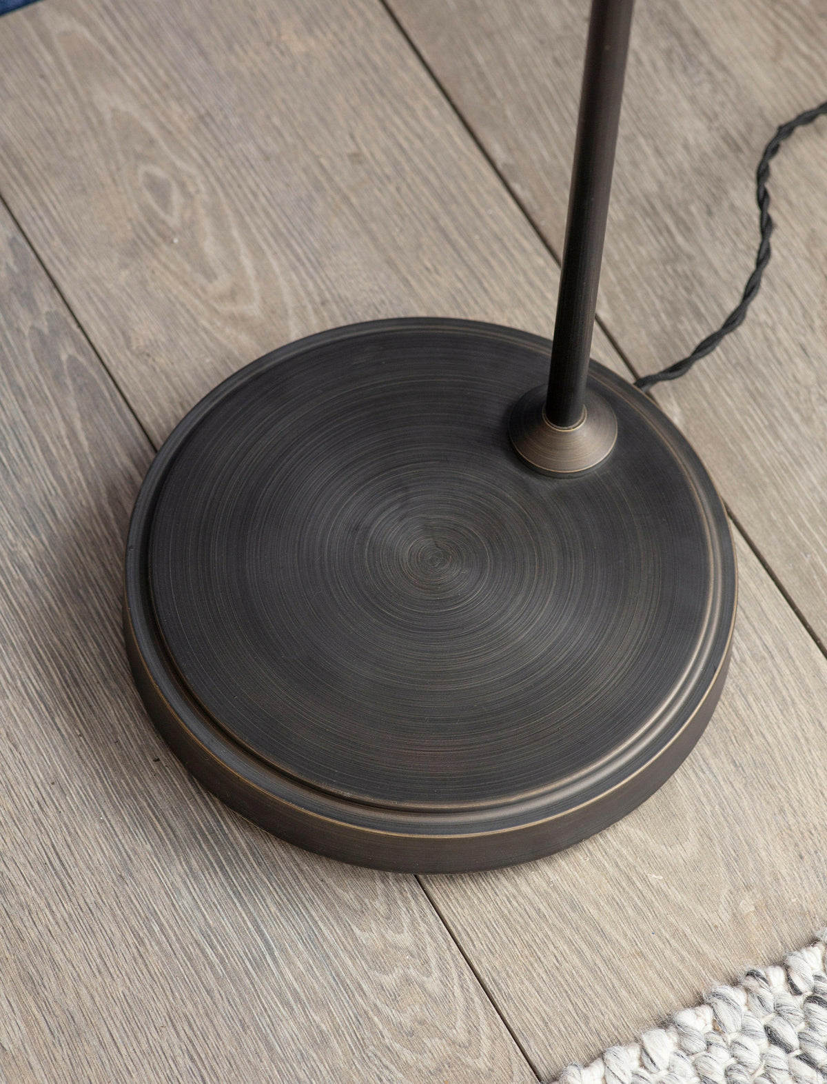 Hoxton Dome Floor Lamp - Antique Bronze.