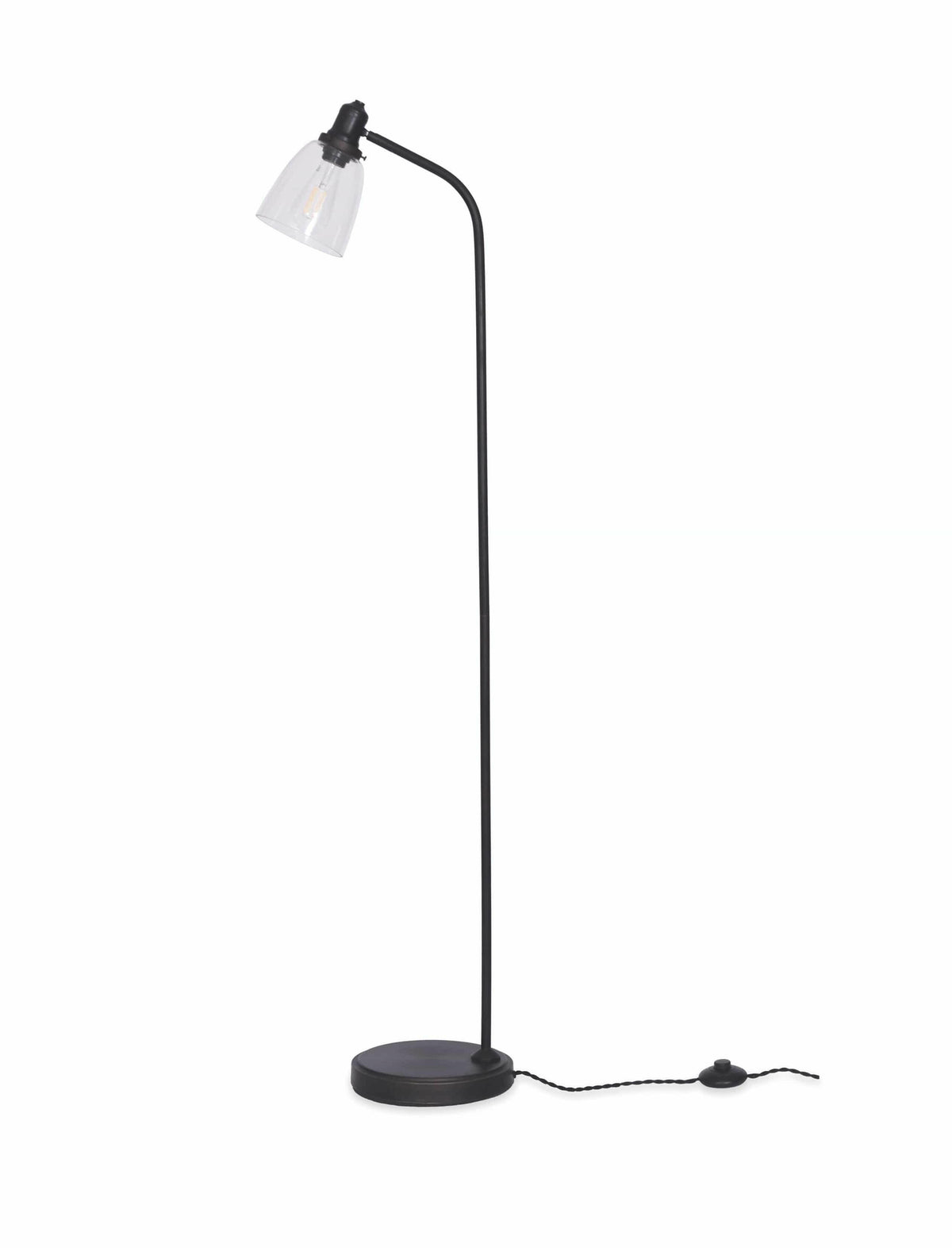 Hoxton Dome Floor Lamp - Antique Bronze.