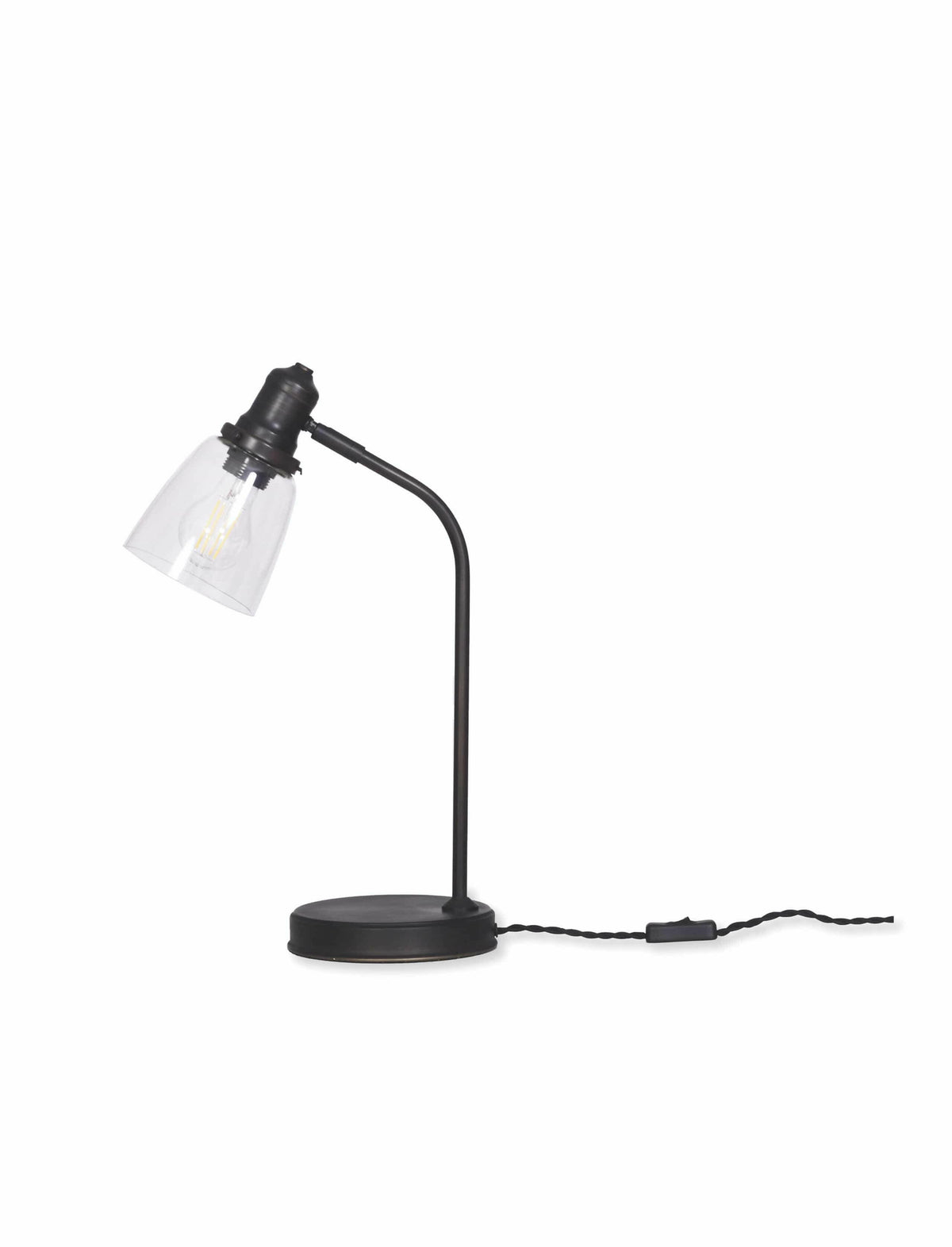 Hoxton Dome Table Lamp - Antique Bronze.