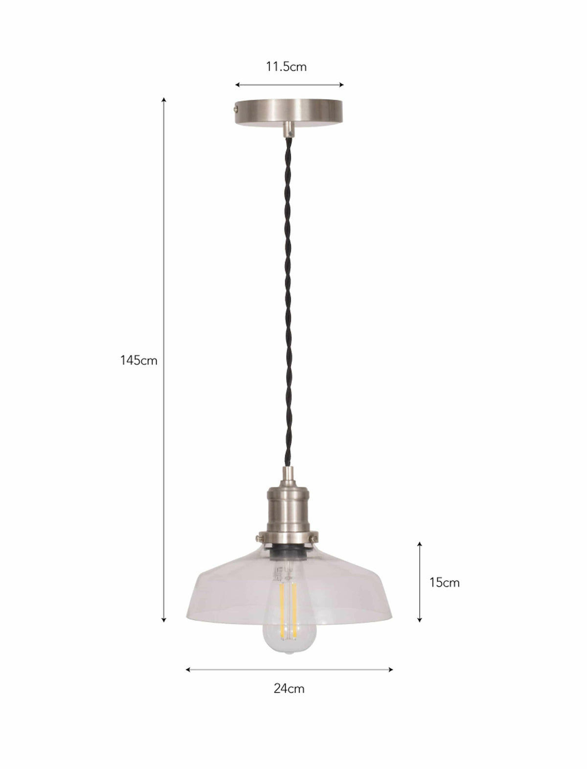 Hoxton Pendant Light - Medium.