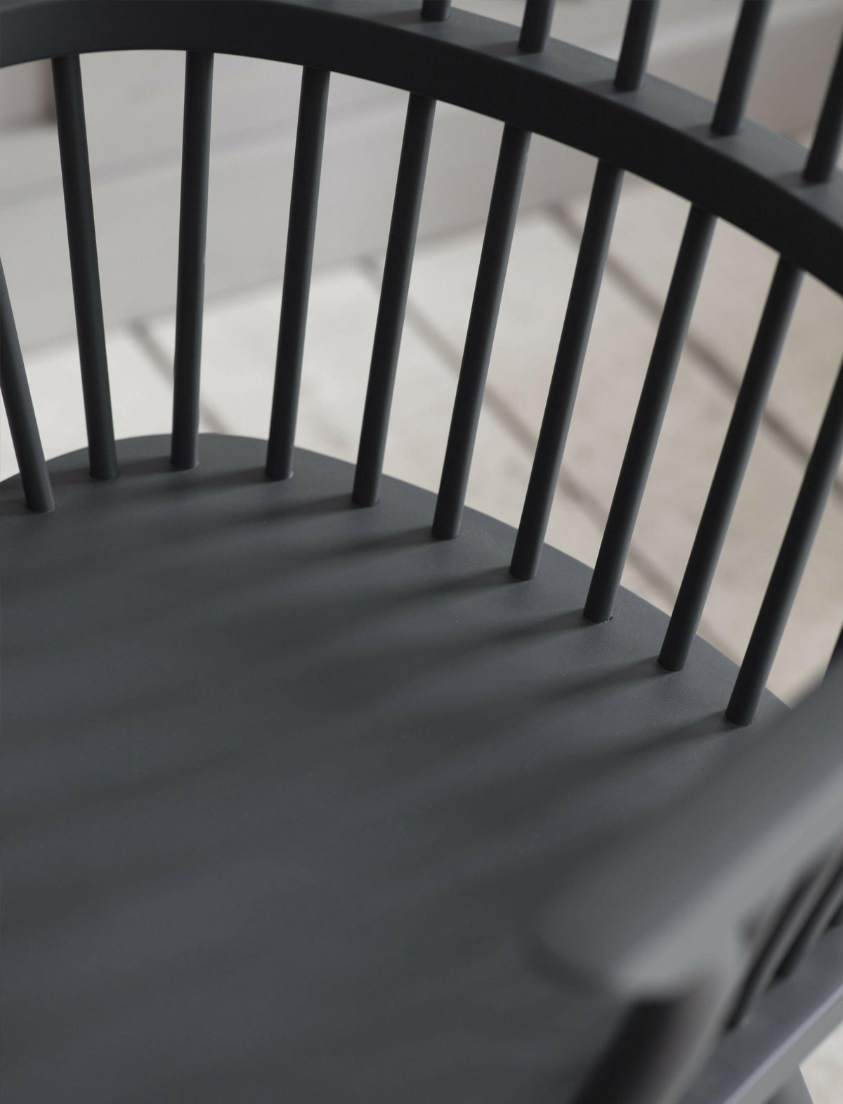 Spindle Armchair - Carbon.