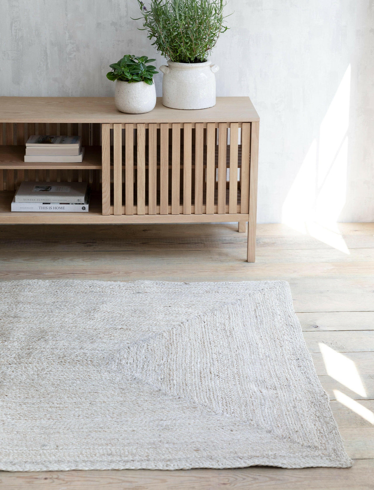 Woven Rectangular Rug - 120 x 180cm.