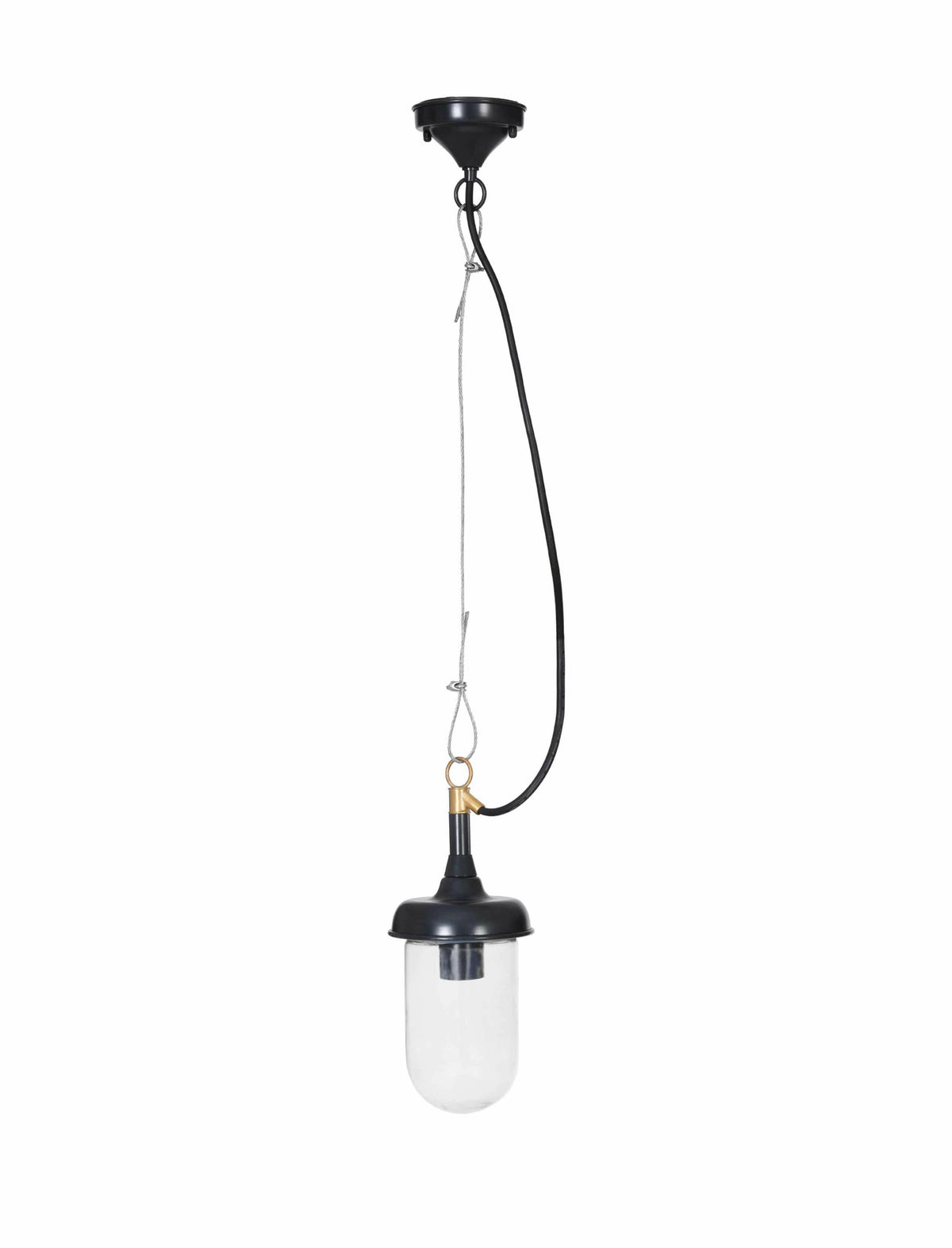 Harbour Outdoor Pendant Light - Carbon.