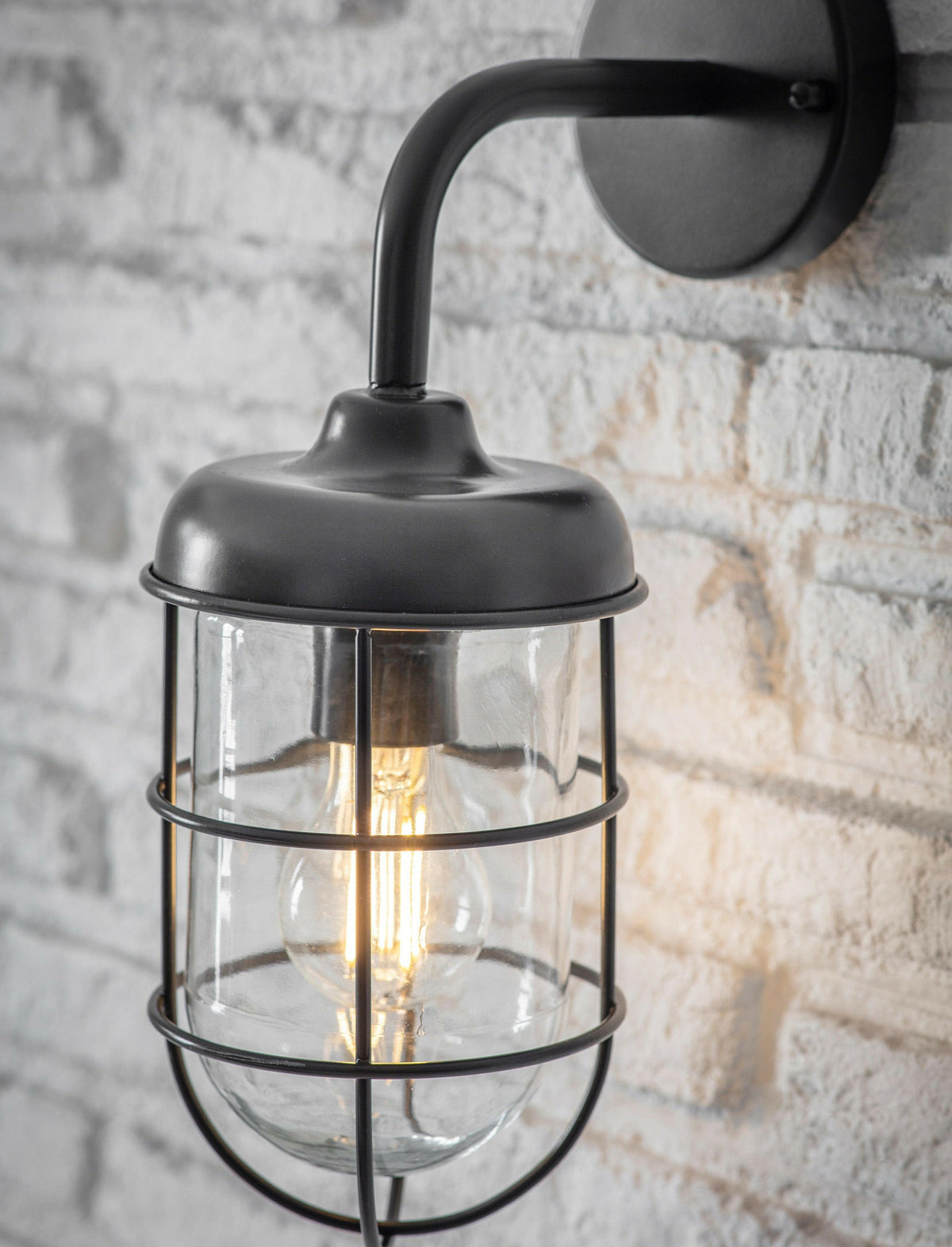 Harbour Wall Light - Carbon.