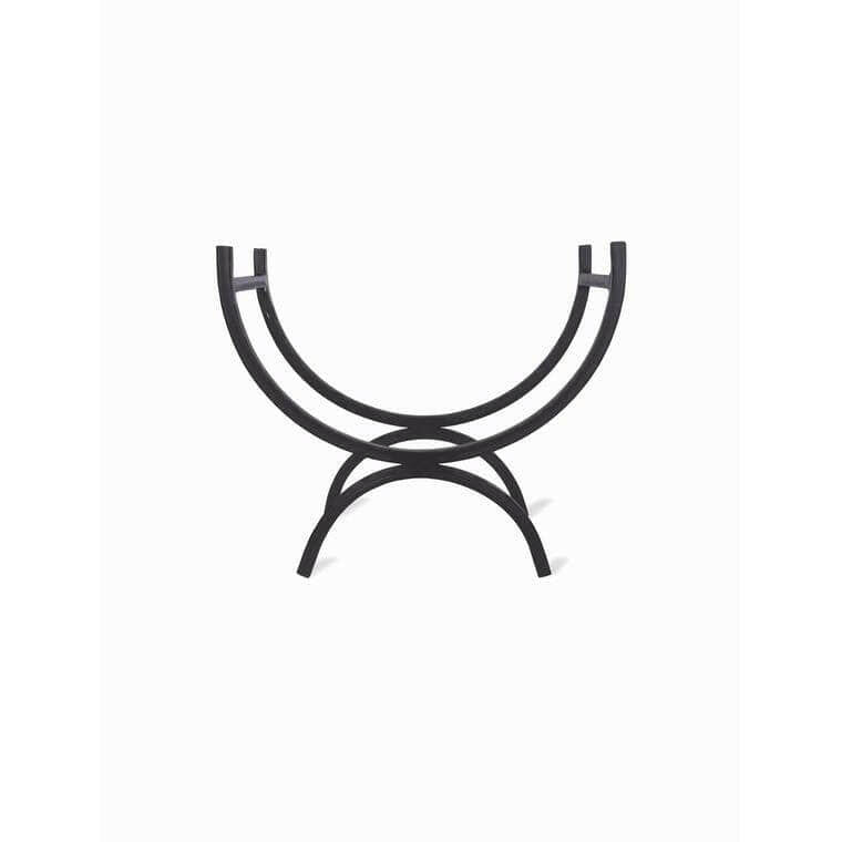 Wrought Iron Log Holder.