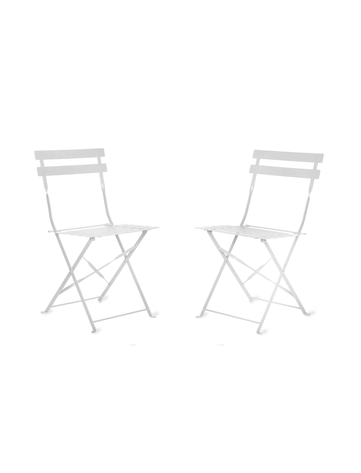 Pair of Bistro Chairs - Chalk.