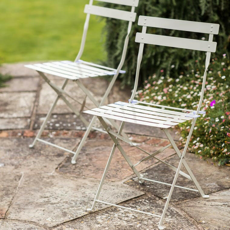 Pair of Bistro Chairs.