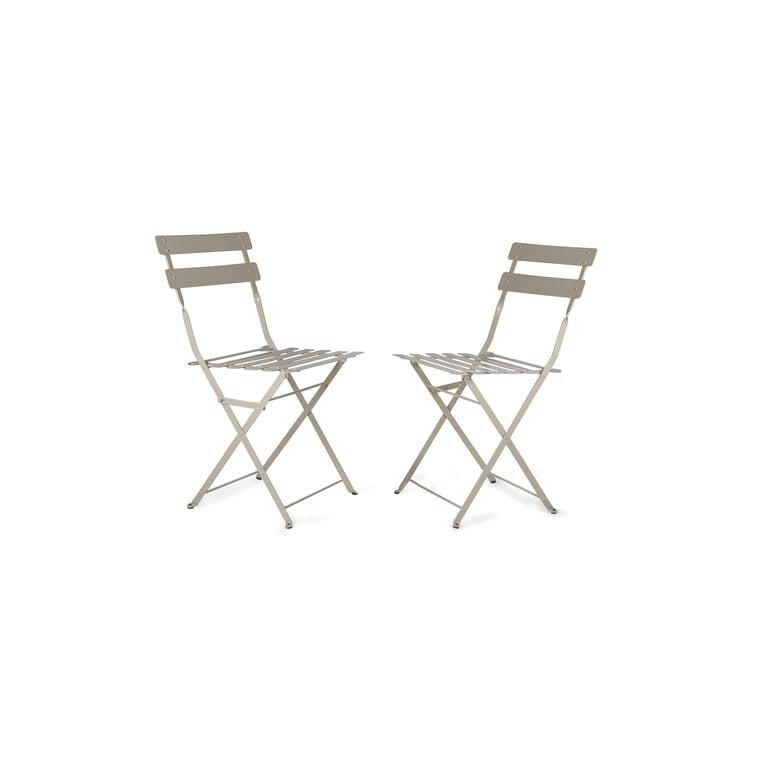 Pair of Bistro Chairs.