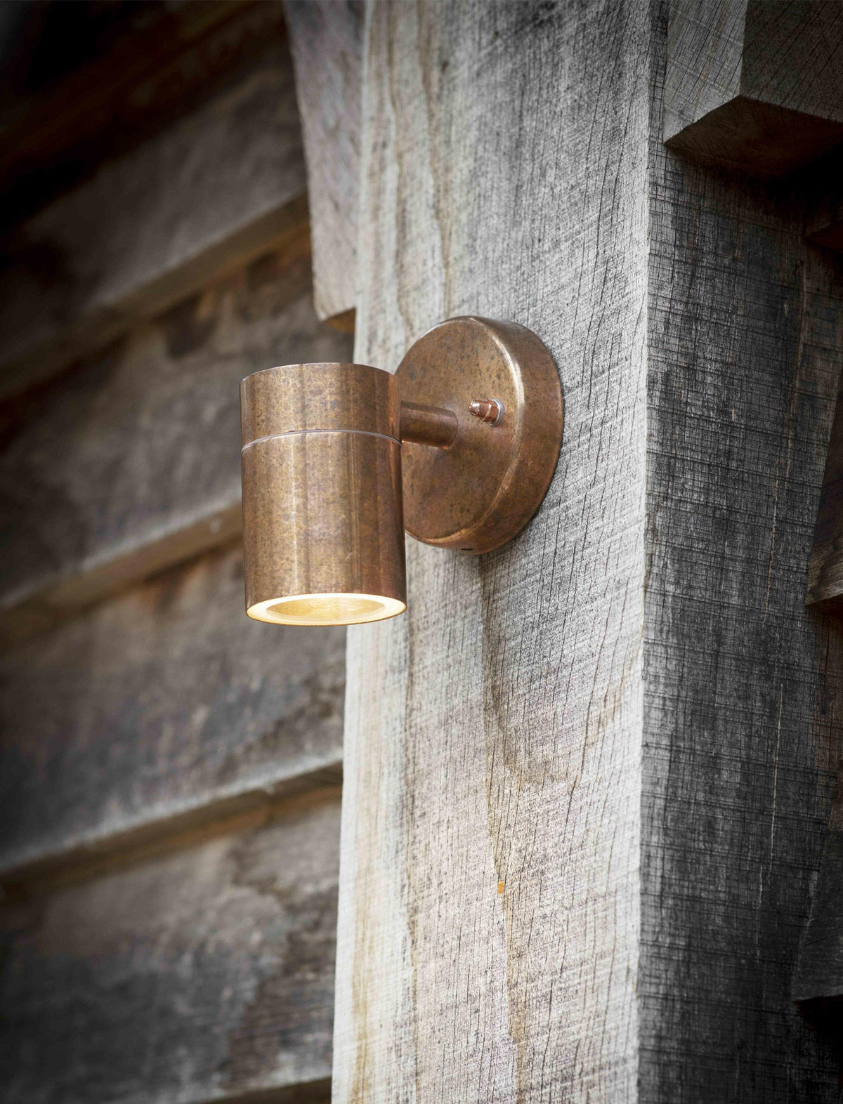 Regent Down Light - Raw Copper.