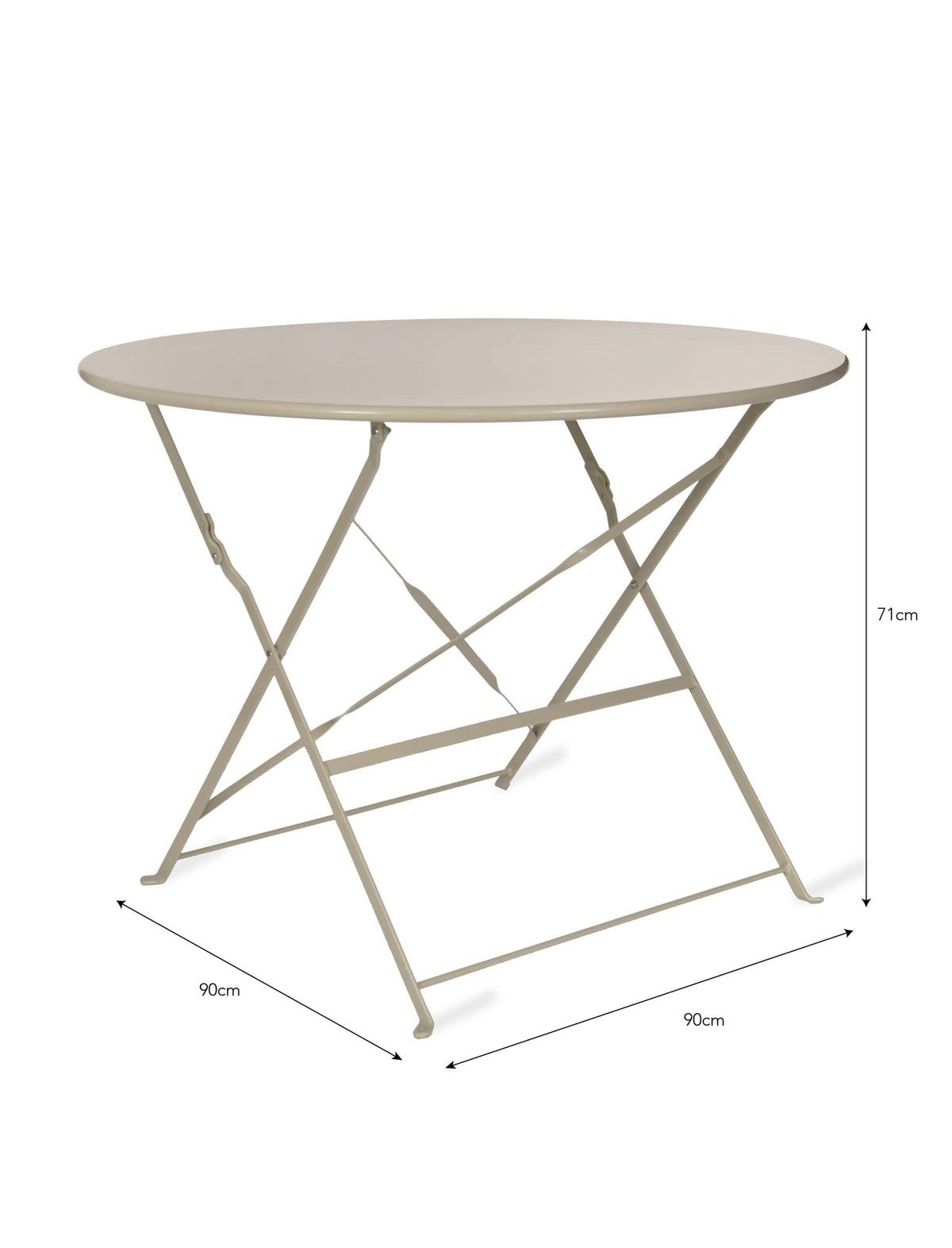 Rive Droite Bistro Table - Large - Clay.