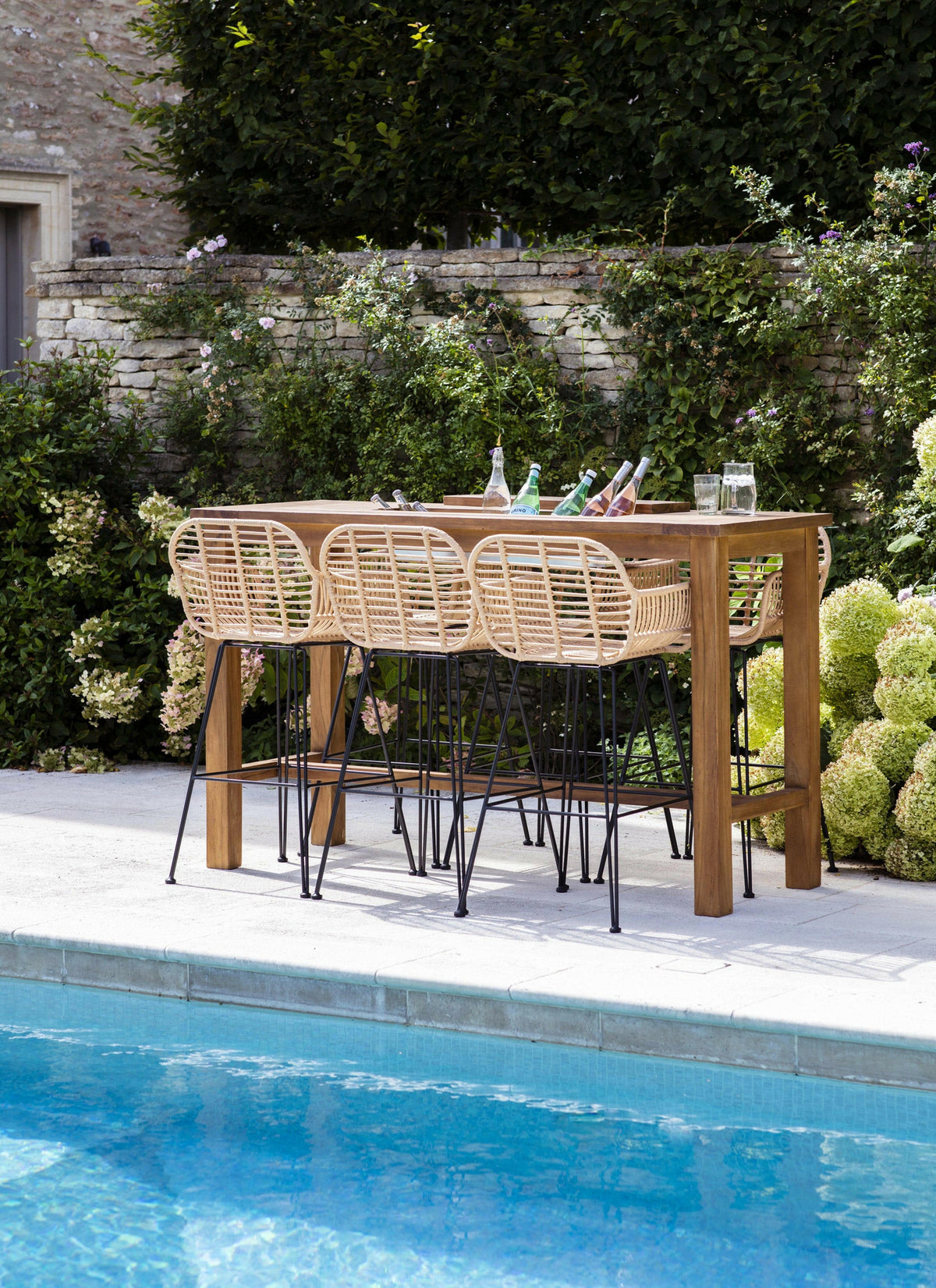 St Mawes Drinks/Planter Bar Table - Large.